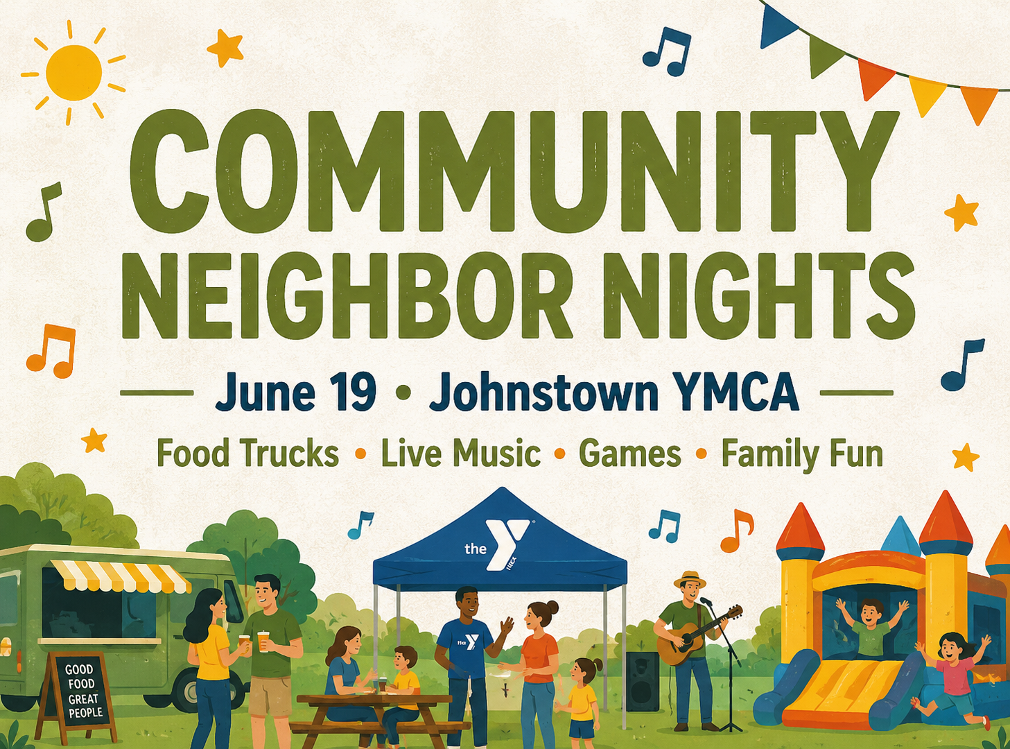 Community Neighbor Nights Coming to Johnstown YMCA on June 19