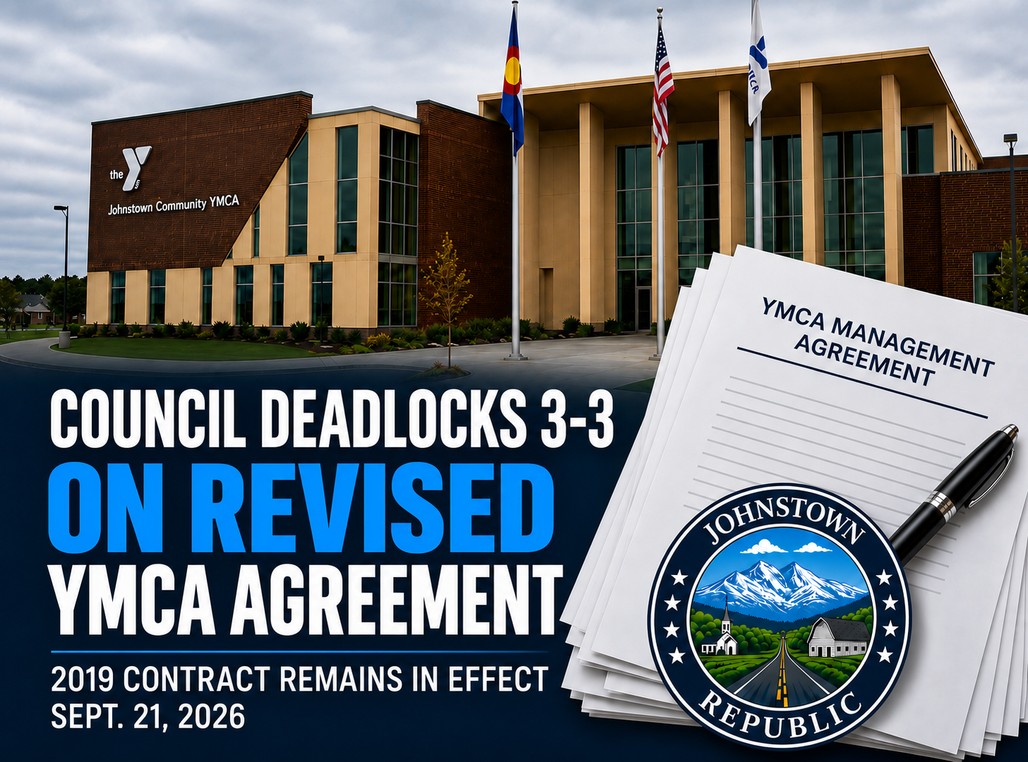 Johnstown Council deadlocks 3-3 on revised YMCA management agreement